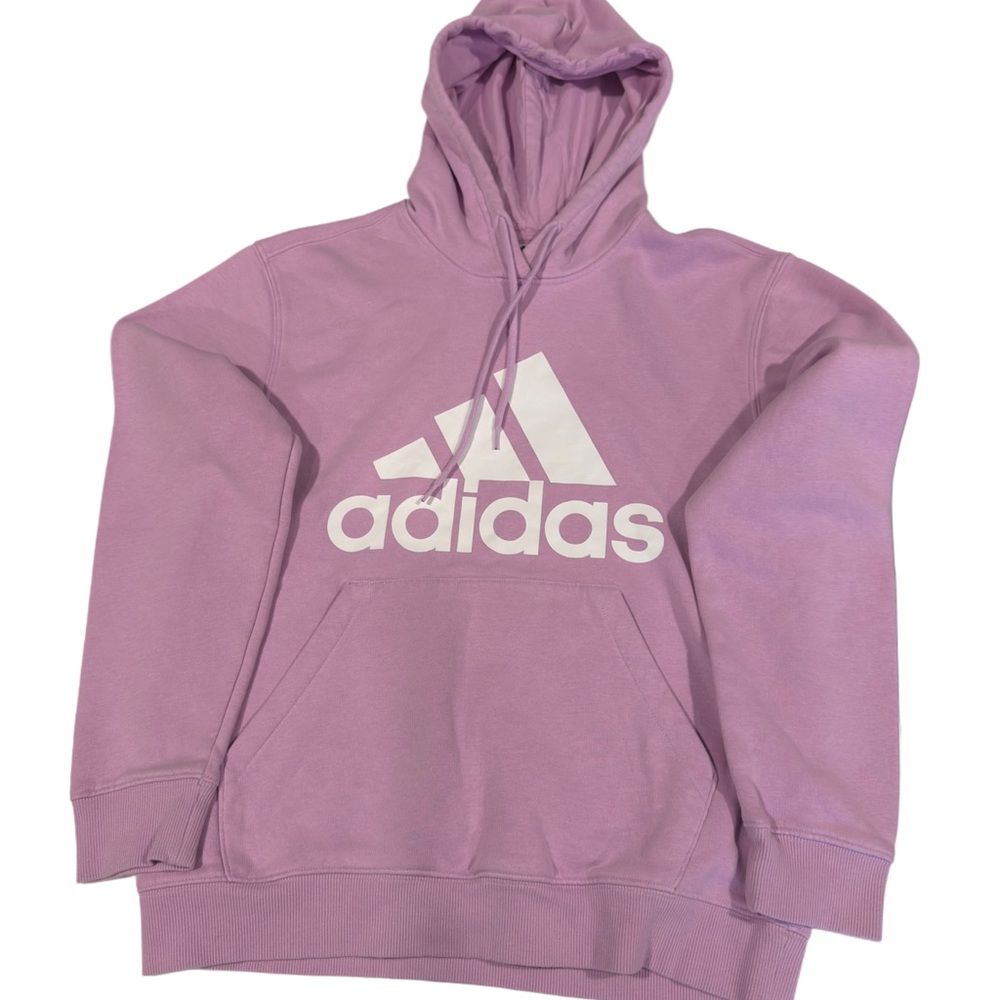 NWOT ADIDAS Women’s Lavender/Light Purple LOGO Hoodie, Size Small
